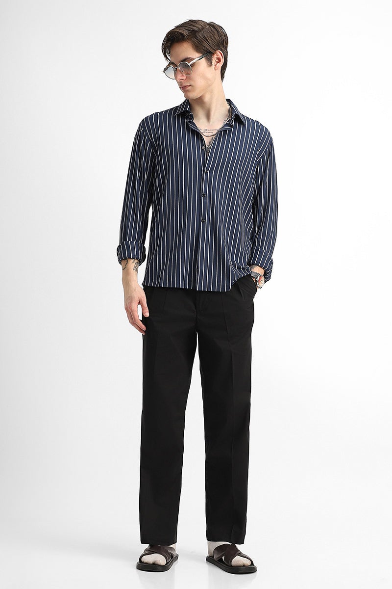 SNITCH Stretch Relaxed Fit Trousers - Image 2